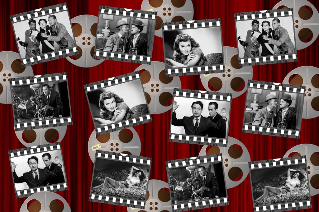 movies, black and white, stars